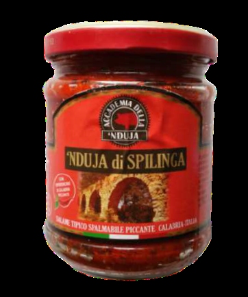 Salumi - Nduja di Spilinga 212 ml vasetto simbolo della Calabria